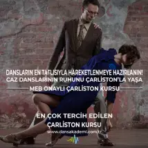 Çarliston Kursu - Dansların En Tatlısıyla Hareketlenmeye Hazırlanın!