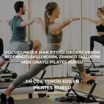 Pilates Kursu - Sporsuz Bir Hayat Mı? Asla! Dans Akademi’de Durgun Bir Hayata Yer Yok!