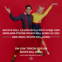 Rock’n Roll Kursu - Rock’n Roll Çılgınlığıyla Pisti Ateşe Ver!