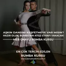 Rumba Kursu - Aşkın Dansını Keşfetmeye Var Mısın?