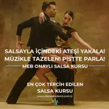 Salsa Kursu - Salsayla İçindeki Ateşi Yakala!