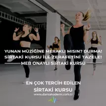 Sirtaki Kursu - Yunan Ezgileri Sizi Ege Kıyılarına Götürecek!