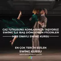 Swing Dans Kursu - Yerinizde Duramıyor Musunuz? Swing Tam Size Göre!