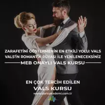 Vals Kursu - Zarafetini Göstermenin En Etkili Yolu: Vals