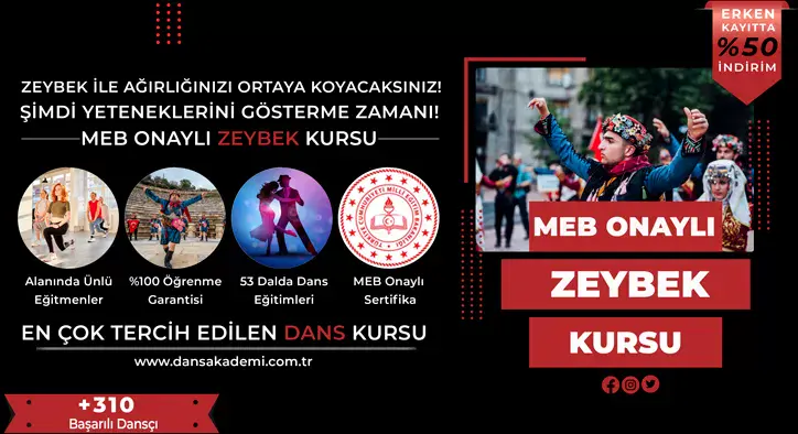 Zeybek Kursu Fiyatları – Erken Kayıtta %50 İndirim